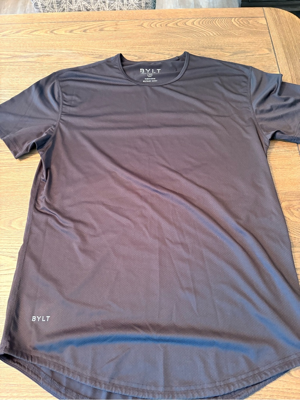 BYLT Basics Black Short Sleeve Crew Tee